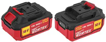 Аккумулятор Wortex CBL 1840-1 0329187 (18В/4 Ah)