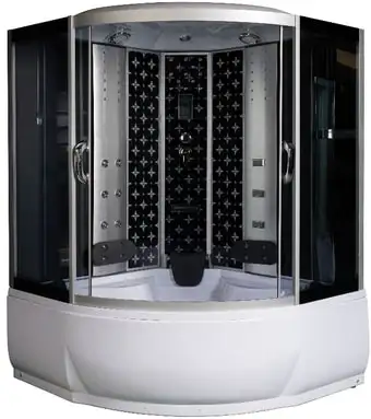 Душевая кабина River Temza 150/150/55 ТН - предпросмотр изображения Душевая кабина River Temza 150/150/55 ТН - изображение в каталоге