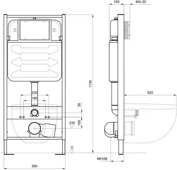 Унитаз Aquatek Европа INS-0000012+AQ1106L-00 - фото товара