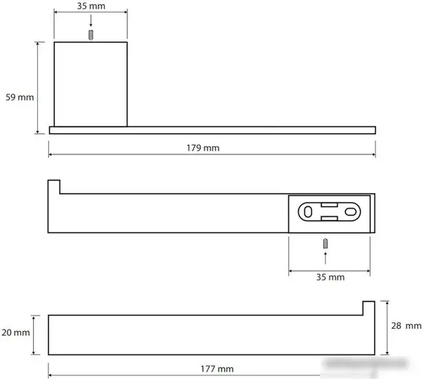 Держатель для туалетной бумаги Bemeta Via 135012022 – фото товара