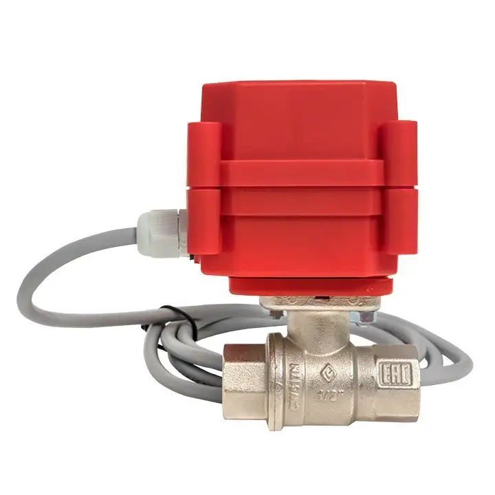 Электрический вентиль EKF PROxima AquaExpert 220V Шаровой кран с электроприводом 1/2 дюйма – фото товара
