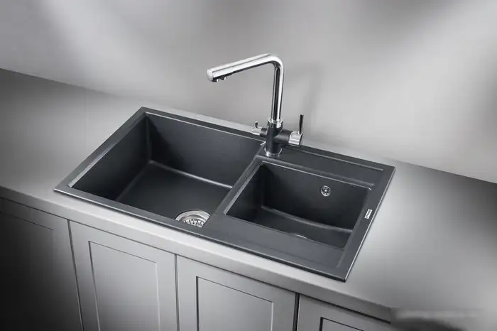 Кухонная мойка Granula GR-8201 (шварц) - фото товара