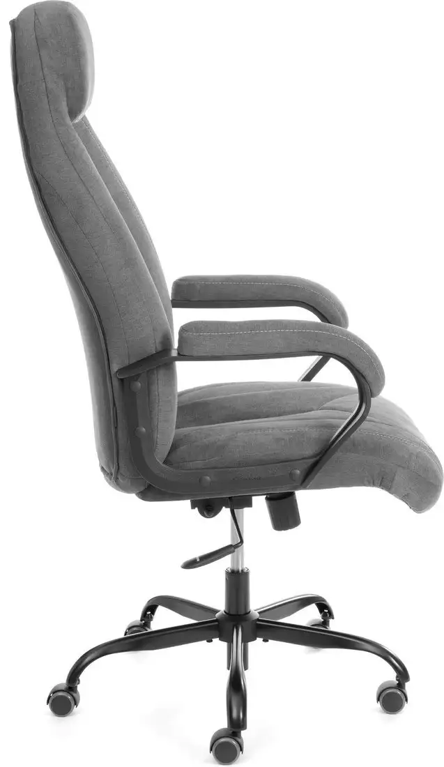 Офисное кресло TetChair Boss metalBL (ткань, серый, KUB 05) – фото товара
