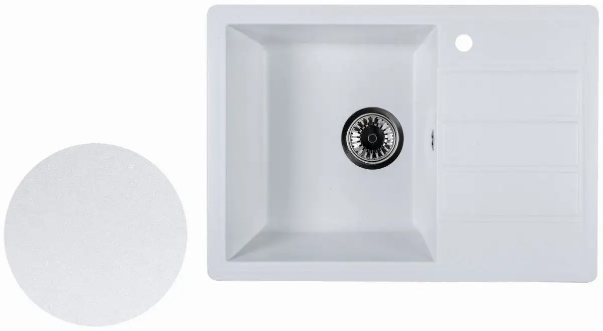 Кухонная мойка Marblan Recta L (иней) - фото товара