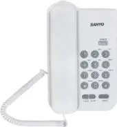Проводной телефон Sanyo RA-S108W – изображение в каталоге