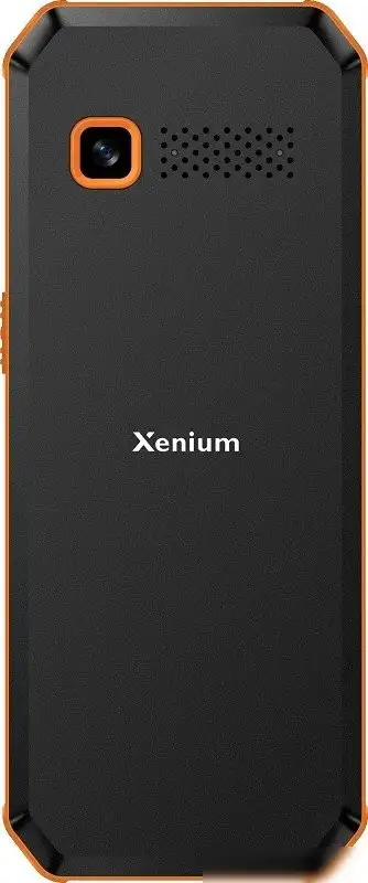 Телефон Xenium X300 (оранжевый/черный) – фото товара