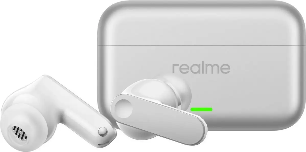 Наушники Realme Buds T500 Pro (белый/серебристый) – фото товара