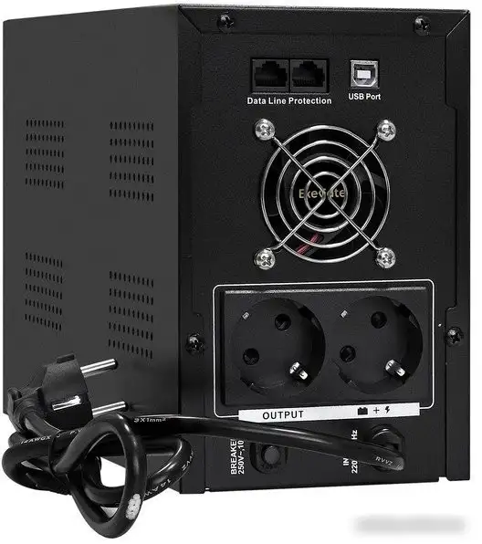 Источник бесперебойного питания ExeGate SpecialPro UNB-2200.LED.AVR.2SH.RJ.USB EX292613RUS – фото товара