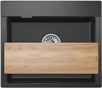 Кухонная мойка Granula ES-5804 (черный) - изображение в каталоге