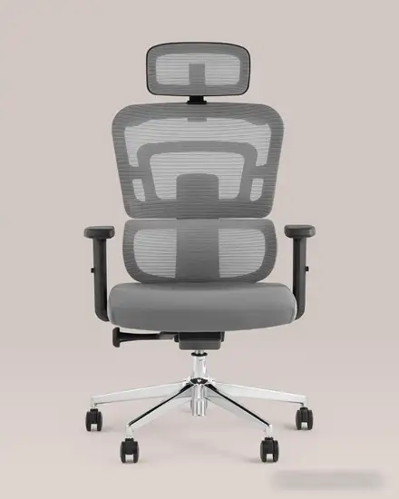 Офисное кресло TopChairs Techno (серый) – фото товара