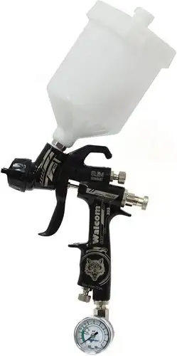 Краскопульт Walcom Slim Kombat S HVLP Nero Edition 803014NE – изображение в каталоге