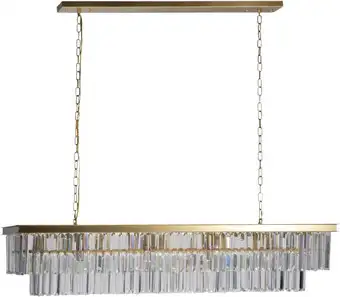 Подвесная люстра LOFT IT Prism Clear 10019/1200R Gold – изображение в каталоге