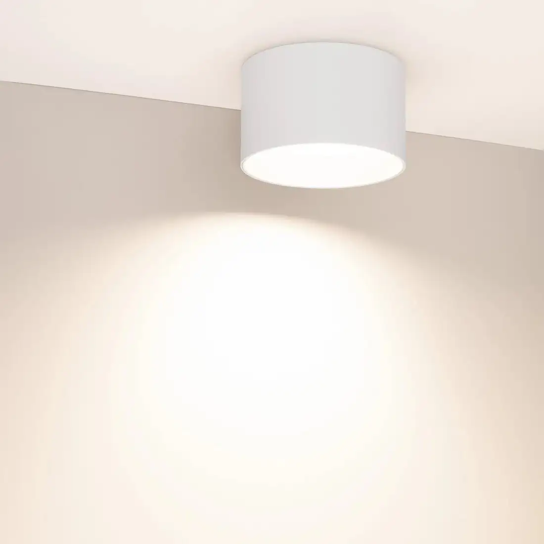 Точечный светильник Arlight SP-BISCOTTO-R140-15W Warm3300-MIX WH 80deg 054917 – фото товара