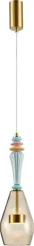 Подвесная люстра Arte Lamp Coral A2405SP-9BR – изображение в каталоге