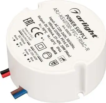 Блок питания Arlight ARJ-KE40700-PFC-TRIAC-R 028270 – изображение в каталоге