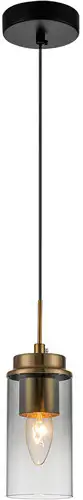 Подвесная люстра Escada 2118/1S (Black/Brass) – изображение в каталоге
