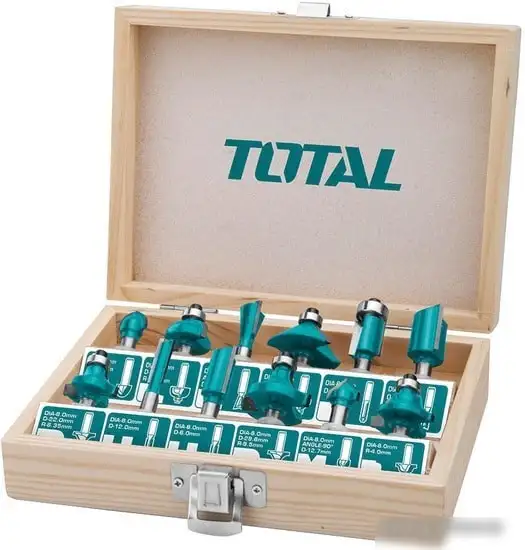 Набор оснастки Total TACSR1121 (12 предметов) – фото товара