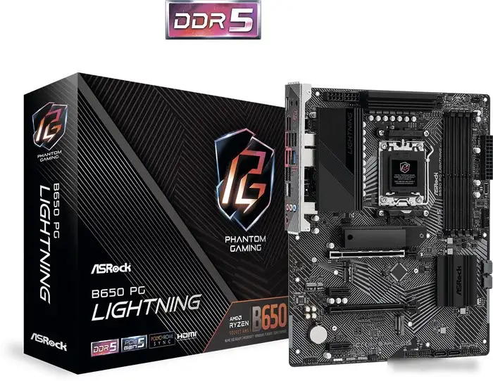 Материнская плата ASRock B650 PG Lightning – фото товара
