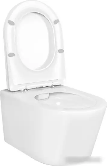 Унитаз подвесной Aquatek Оберон AQ1363W-00+INS-0000012+KDI-0000016+KKI-0000002 - фото товара