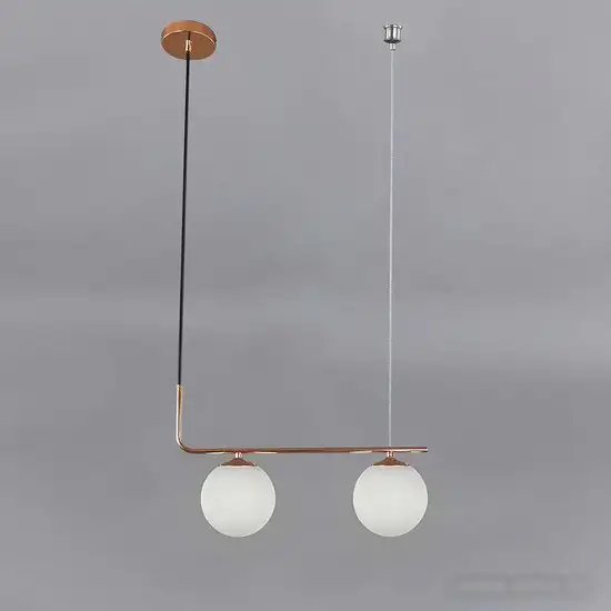 Подвесная люстра Escada Bolton 1163/2S E27*5W Black/Gold – фото товара