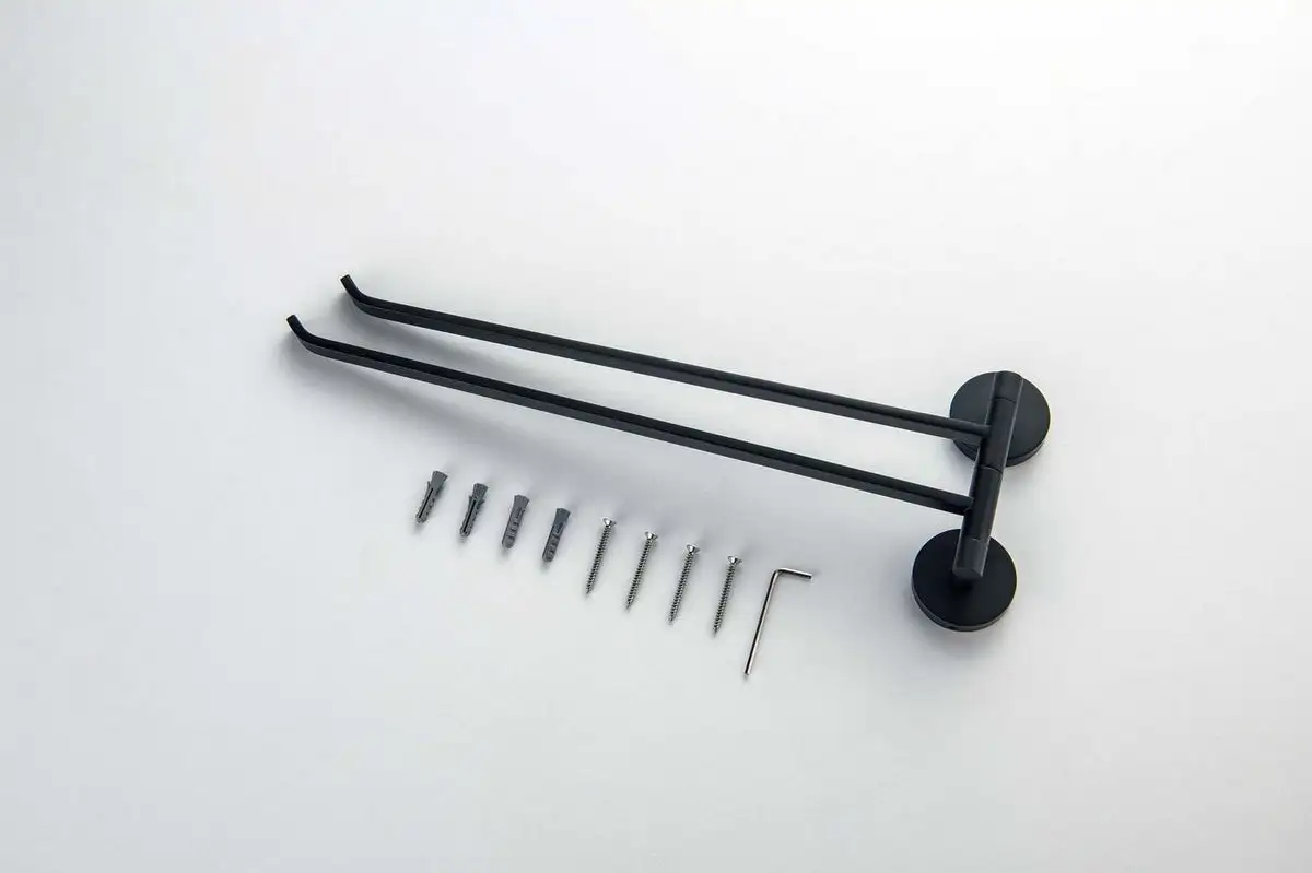 Держатель для полотенца Aquatek Бетта AQ4613MB (черный матовый) – фото товара