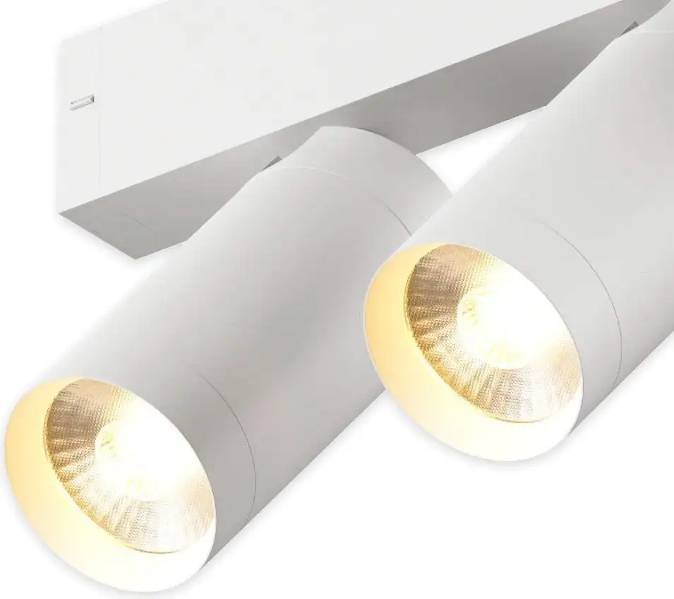 Трековый светильник AM Group Plain Cylinder AM590 2X10W 3000K WH – фото товара