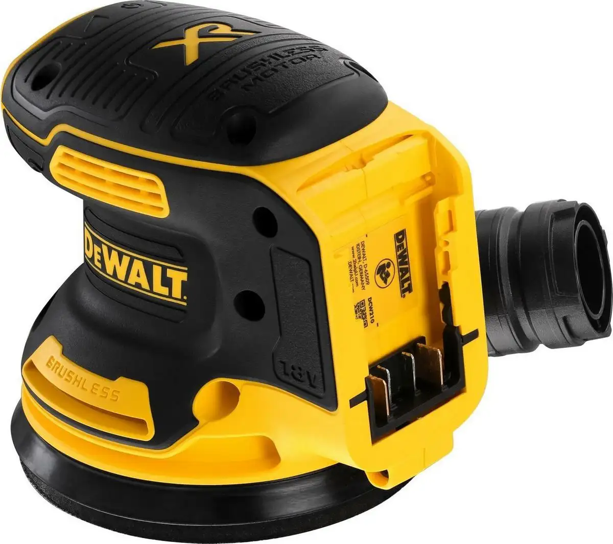 Эксцентриковая шлифмашина DeWalt DCW210NT (без АКБ, кейс) – фото товара