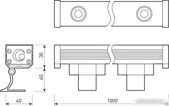 Уличный прожектор Arlight AR-LINE-1000-24W Day4000