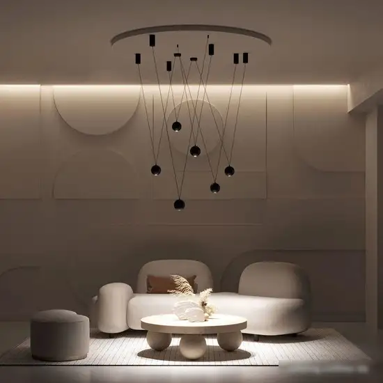 Люстра средней высоты Arlight SP-ELEMENTA-CONE-R83-9W Day4000 032773 – фото товара