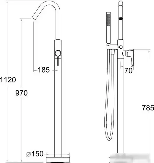 Смеситель Boch Mann Sella B BM9635 - фото товара