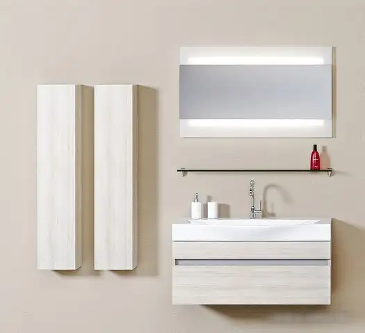 Aqwella Шкаф-пенал Анкона 35 [An.05.35/W] – фото товара