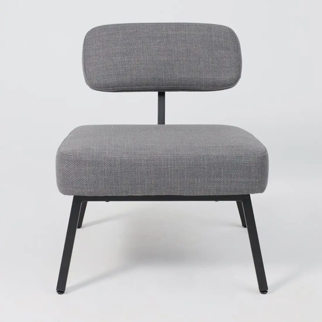 Интерьерное кресло AksHome Aspen (серая рогожка BJORN 13/черный)