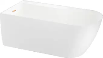 Ванна Wellsee Camellia 2.0 167x82 236201004 (отдельностоящая ванна (левая) белый глянец, экран, ножки, сифон-автомат золото) - изображение в каталоге