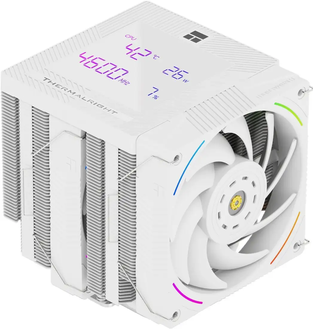 Кулер для процессора Thermalright Phantom Spirit 120 Digital SNOW (черный) – фото товара