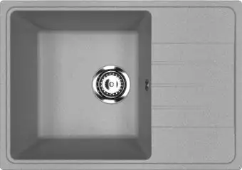 Кухонная мойка Mixline ML-GMU06 556730 (серый камень) - изображение в каталоге