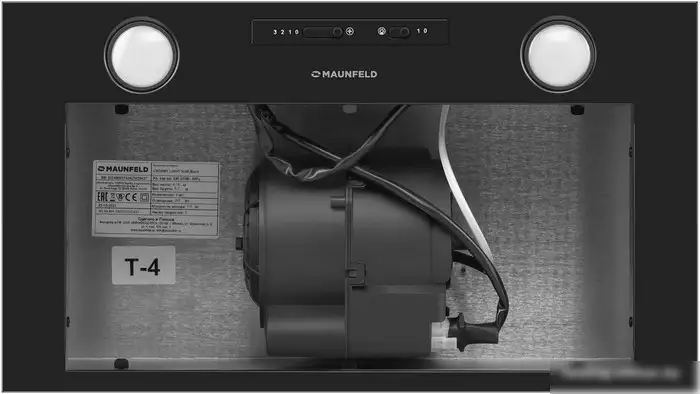 Кухонная вытяжка MAUNFELD Crosby Light 5028 (черный) - фото товара