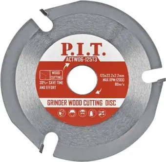 Отрезной диск P.I.T. ACTW06-125T3 – изображение в каталоге