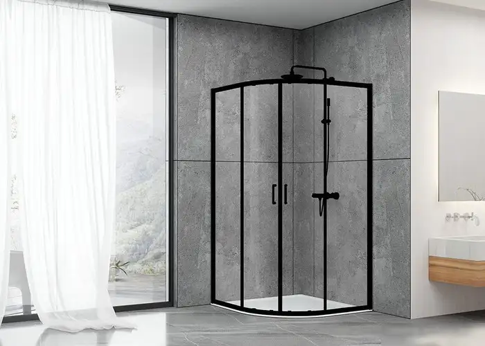 Душевой уголок Abber Schwarzer Diamant AG01080B - фото товара