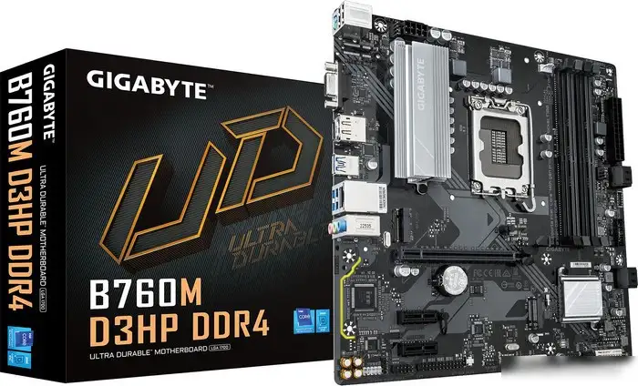 Материнская плата Gigabyte B760M D3HP DDR4 – фото товара