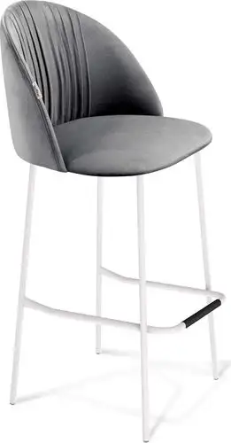 Стул Sheffilton SHT-ST35-1/S29 (угольно-серый/белый муар) – изображение в каталоге