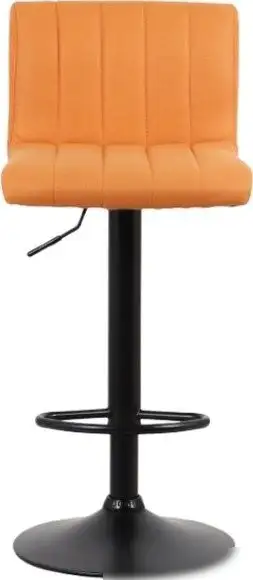 Стул Mara Lumi Black Fabric (оранжевый)