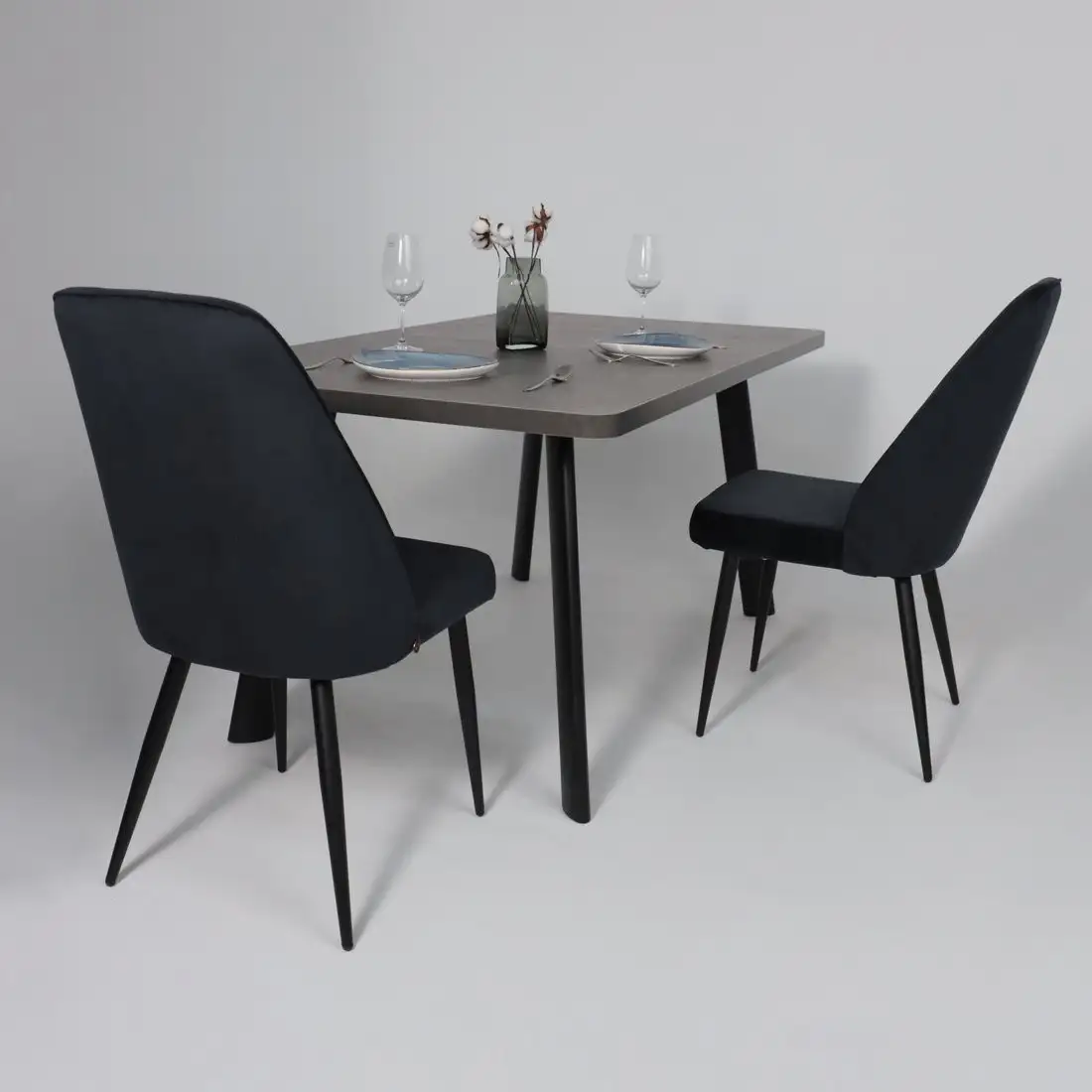 Стул Мамадома Leonard M (d24 Black Lux/черный)