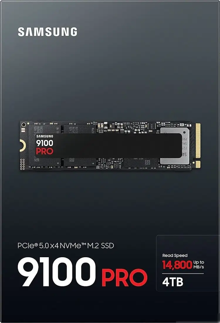 SSD Samsung 9100 Pro 4TB MZ-VAP4T0BW – фото товара