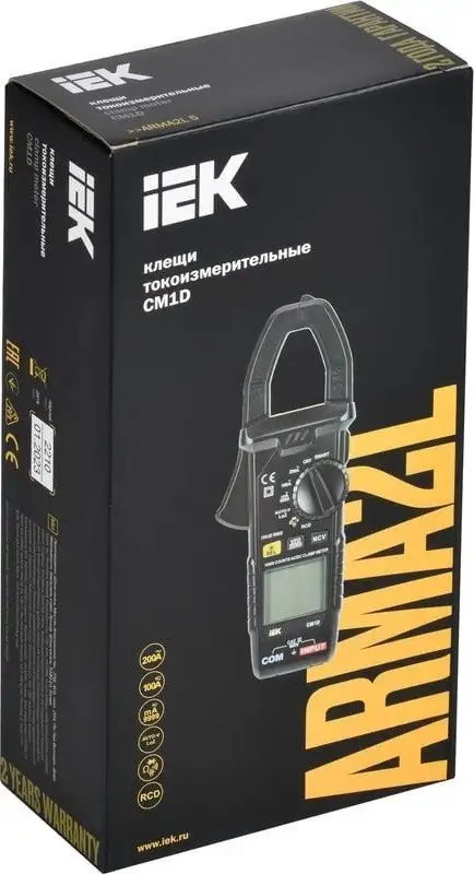 Токовые клещи IEK ARMA2L 5 CM1D – фото товара