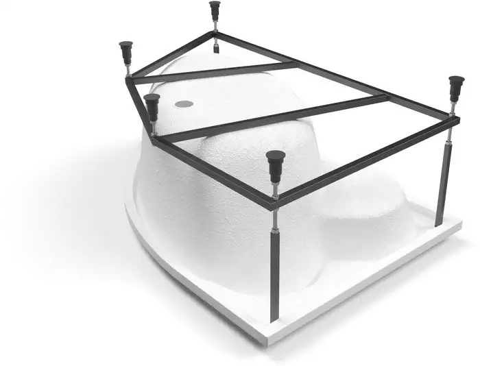 Ванна Cersanit Kaliope 170x110 L (с ножками и экраном) - фото товара