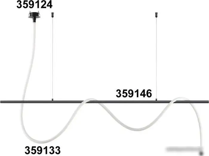 Светильник Novotech Ramo Гибкий неон 359133 – фото товара