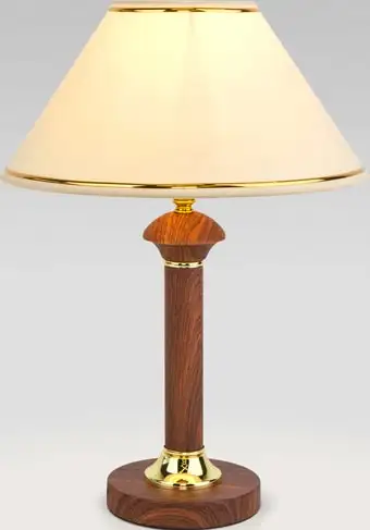 Настольная лампа Евросвет Lorenzo 60019/1 (орех) – изображение в каталоге