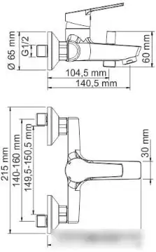 Смеситель Wasserkraft Rhin 4401 - фото товара