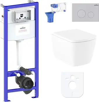 Унитаз Lavinia Boho Relfix Aveo Rimless 7 в 1 87040127 (матовый пластик) - изображение в каталоге