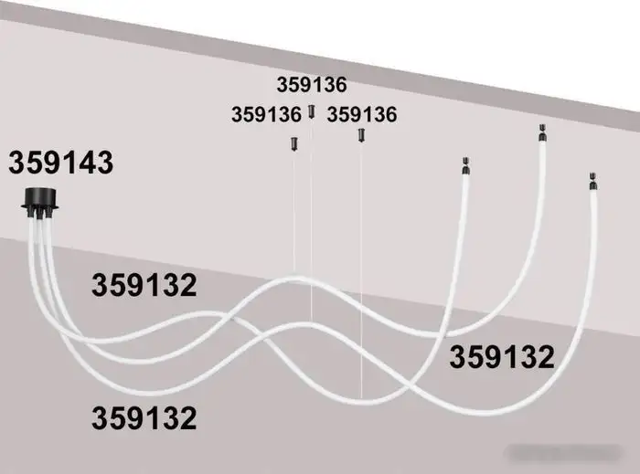 Светильник Novotech Ramo Гибкий неон 359132
